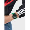 Unisex Watch Adidas Expression Two Chronograph 43mm Green Silicone Strap AOFH24522