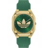 Unisex Watch Adidas City Tech Thin Green 39mm Χρυσό/Πράσινο Λουράκι Καουτσούκ AOFH25011