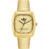 Adidas Unisex Watch Original Retro Wave One Gold Stainless Steel Bracelet 37mm AOSY24024