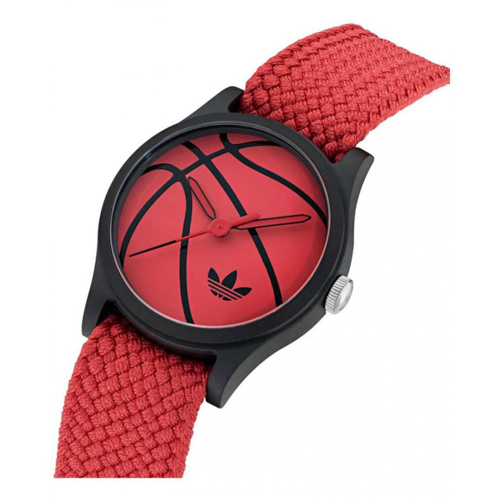 Adidas Unisex Watch Game One Red Synthetic Strap 38mm AOSY25027