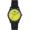 Adidas Unisex Watch Game Two Black Silicone Strap 39mm AOSY25517