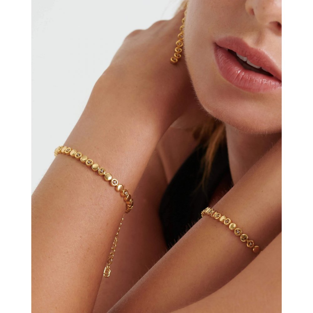 gold over brass bracelet