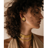 Γυναικεία Σκουλαρίκια ANTONIA KARRA Paisley 18K Επιχρυσωμένο Ασήμι Μάτια της Τιγρης 969479