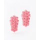 Woman's Earrings FABNORA By Boltenstern Blossom Small 3D Printed Polyamide Lemonade Pink FΒ8PE-02LE