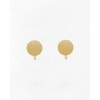 Γυναικεία Σκουλαρίκια Fabnora By Boltenstern Satin Studs 14K Επιχρυσωμένο Ασήμι 925 FA6EH-SSRD3