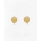 Γυναικεία Σκουλαρίκια Fabnora By Boltenstern Satin Studs 14K Επιχρυσωμένο Ασήμι 925 FA6EH-SSRD3