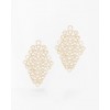 Woman's Earrings FABNORA By Boltenstern Rondo Small 3D Printed Polyamide Pearl Blush FFR1PE8-00SSOW