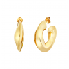 Γυναικεία Σκουλαρίκια Breil Distinctive 14K Επιχρυσωμένο Ανοξείδωτο Ατσάλι TJ3941
