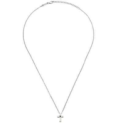 Ανδρικό Κολιέ Breil Black Diamond Ανοξείδωτο Ατσάλι TJ3984