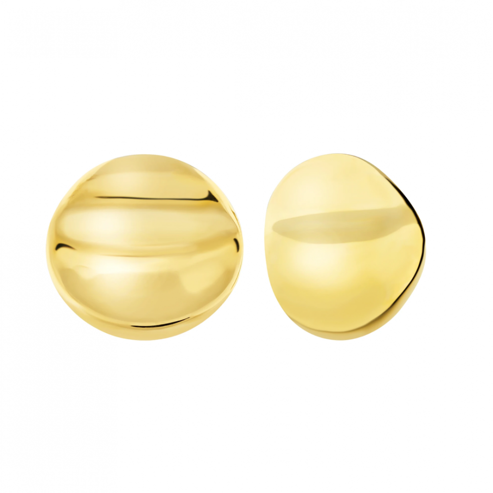 Γυναικεία Σκουλαρίκια Breil Globe 14K Επιχρυσωμένο Ανοξείδωτο Ατσάλι TJ4063