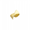 Γυναικείο Δαχτυλίδι Breil Retwist 14K Επιχρυσωμένο Ανοξείδωτο Ατσάλι ΤJ3473