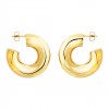 Γυναικεία Σκουλαρίκια Breil Distinctive 14K Επιχρυσωμένο Ανοξείδωτο Ατσάλι TJ3941