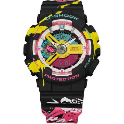 Men's Watch Casio G-Shock Chronograph Leage Of Legends 45mm Rubber Strap Multicolor GA-110LL-1AER