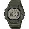 Men's Watch CASIO Timeless Collection Dual Time Chronograph 51mm Olive Green Synthetic Strap AE-1600HX-3AVEF