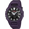 Men's Watch Casio G-Shock G-Squad Dual Time Chronograph Purple Biosourced Strap 44mm Rubber Strap GBA-950-2AER
