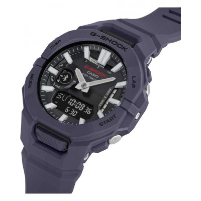 Men's Watch Casio G-Shock G-Squad Dual Time Chronograph Purple Biosourced Strap 44mm Rubber Strap GBA-950-2AER