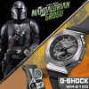 Ανδρικό Ρολόι Casio G-Shock Star Wars Συλλεκτικό Dual Time Chronograph 44mm Ανοξείδωτο Ατσάλι Λουράκι Ρητίνης Μαύρο/Ασημί GM-2100-1AER-MAN