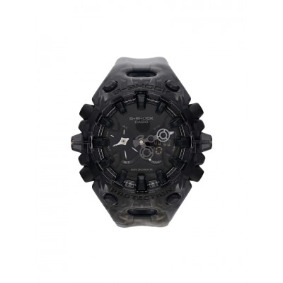 Men's Watch Casio G-Shock Chronograph 58mm Transparent  Rubber Strap Transparent Grey GA-V01SKE-8AER