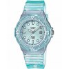 Woman's Watch CASIO Collection Pop 34mm Plastic Strap Light Blue LRW-200HS-2EVEF