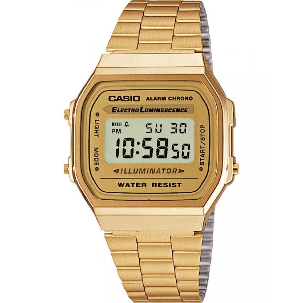 Unisex Watch CASIO Collection Gold A168WG-9EF