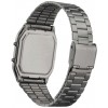 Woman's Watch CASIO Vintage Edgy Dual Time Chronograph Grey/Green AQ-230EGG-3AEF