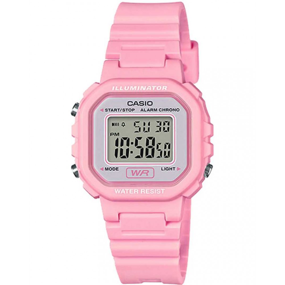 Kid's Watch CASIO Standard Collection 30mm Pink Rubber Strap LA-20WH-4A1EF