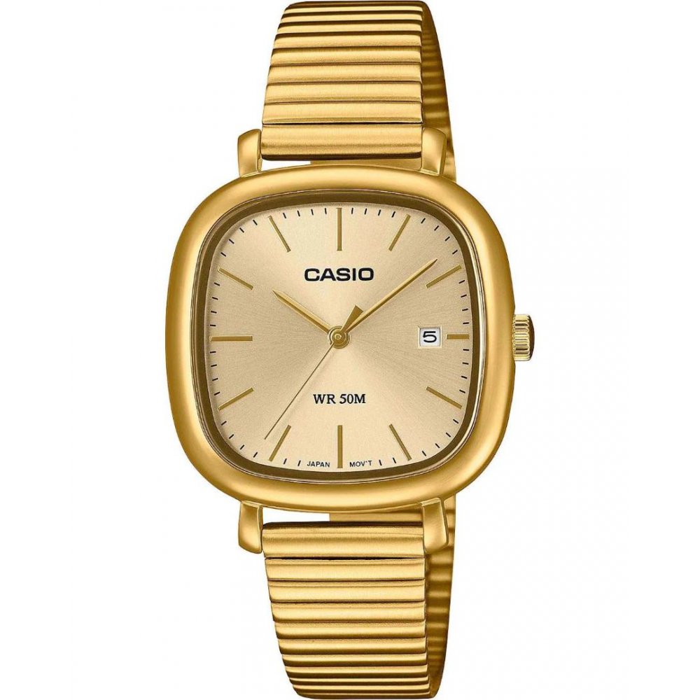 Woman's Watch CASIO Stainless Steel Bracelet 30mm Gold/Gold LTP-B166G-9AVEF