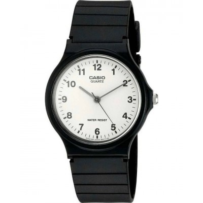 Unisex Watch CASIO Standard Black Rubber Strap MQ-24-7BLLEG
