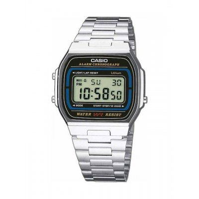 Unisex Watch CASIO Vintage Collection Silver Stainless Steel A-164WA-1VES
