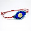 Unisex Bracelet March Chase The Sun Boho Evil Eye Blue M-159