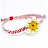 Unisex Bracelet March Chase The Sun Boho Daisy Pearl M-161