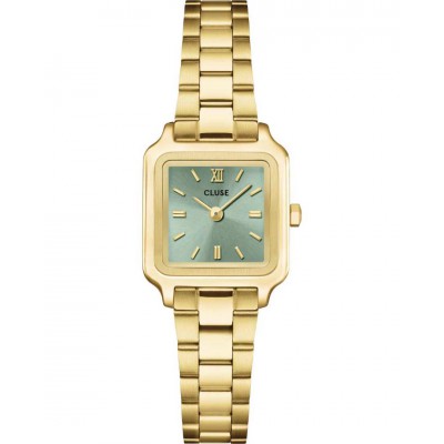 Woman's Watch CLUSE Gracieuse Mini 21mm Stainless Steel Gold/Green CW15505