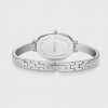 Woman's Watch CLUSE L'Ovale 22mm Stainless Steel Bracelet Silver/White CW16102