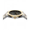 Woman's Watch D1 Milano Ultra Thin Tone Mellow Two Tone 34mm Stainless Steel Bracelet Silver/Gold/Black D1-UHBL03