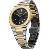 Woman's Watch D1 Milano Ultra Thin Tone Mellow Two Tone 34mm Stainless Steel Bracelet Silver/Gold/Black D1-UHBL03