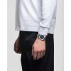 Unisex Watch D1 Milano Ultra Thin '1970' 39mm Stainless Steel Bracelet Silver/Black D1-UHBJ04