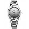 Woman's Watch D1 Milano Ultra Thin Mirror 30mm Stainless Steel Bracelet Silver D1-UTBL39