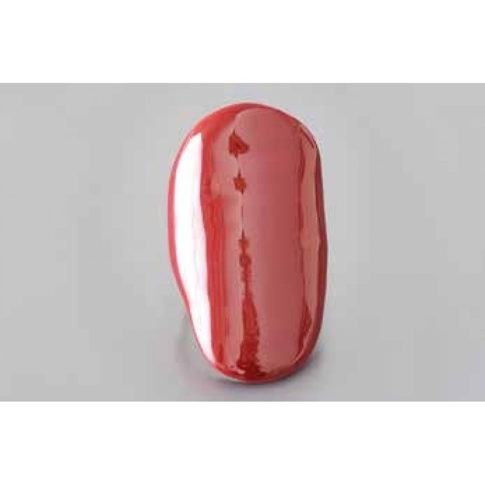 Γυναίκειο Δαχτυλίδι DaphneP Blots Shield Round Ορείχαλκος Κόκκινο Σμάλτο 016-red