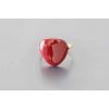 Γυναίκειο Δαχτυλίδι DaphneP Blots Heart Ορείχαλκος Κόκκινο Σμάλτο 005-red