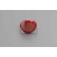 Γυναίκειο Δαχτυλίδι DaphneP Blots Small Oval Ορείχαλκος Κόκκινο Σμάλτο 006-red