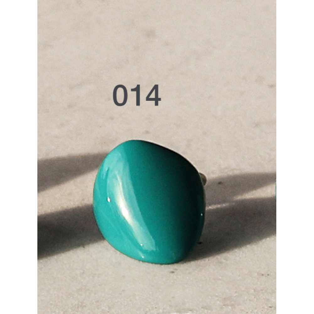 Γυναίκειο Δαχτυλίδι DaphneP Blots Big Pebble 014 Επιχρυσωμένος Ορείχαλκος Σμάλτο
