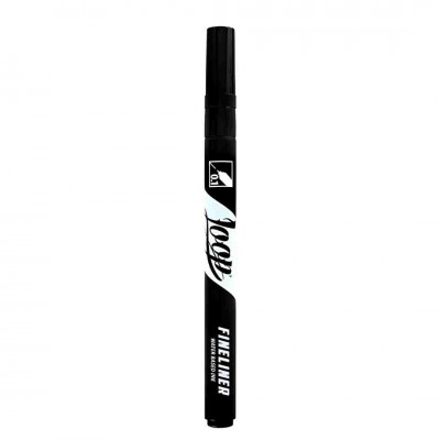 Μαρκαδόρος Σχεδίου On The Run Luxus Liner 0.2mm Μελάνι Βάσης Αλκοόλης Μαύρο OTR220200