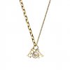 Woman's Necklace Emporio Sterling Silver Gold