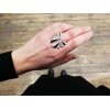 Woman's Ring Fey Papanikou Mirror Folds Silver