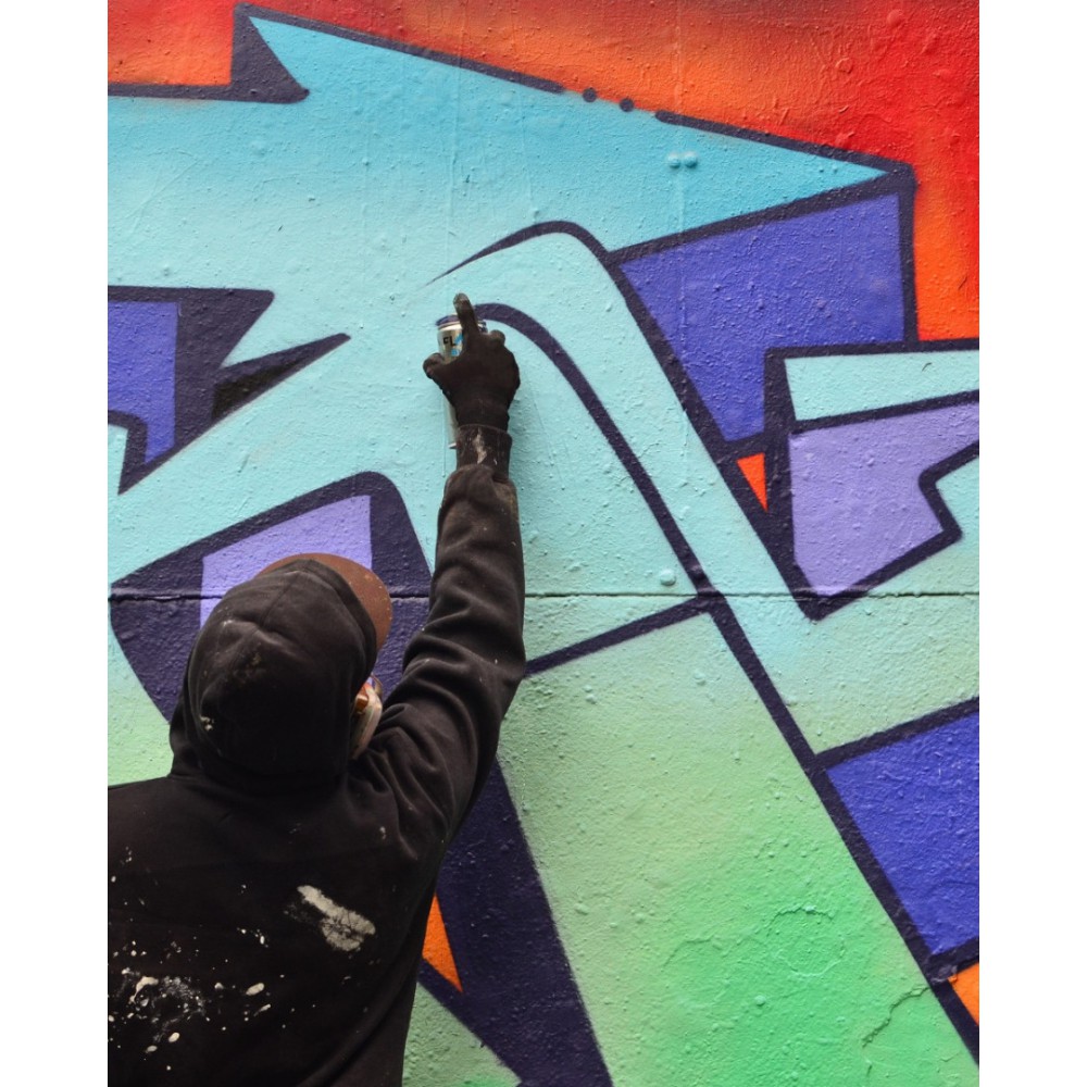 Grafitti Spray Flame Blue 400ml FB-204 light orange