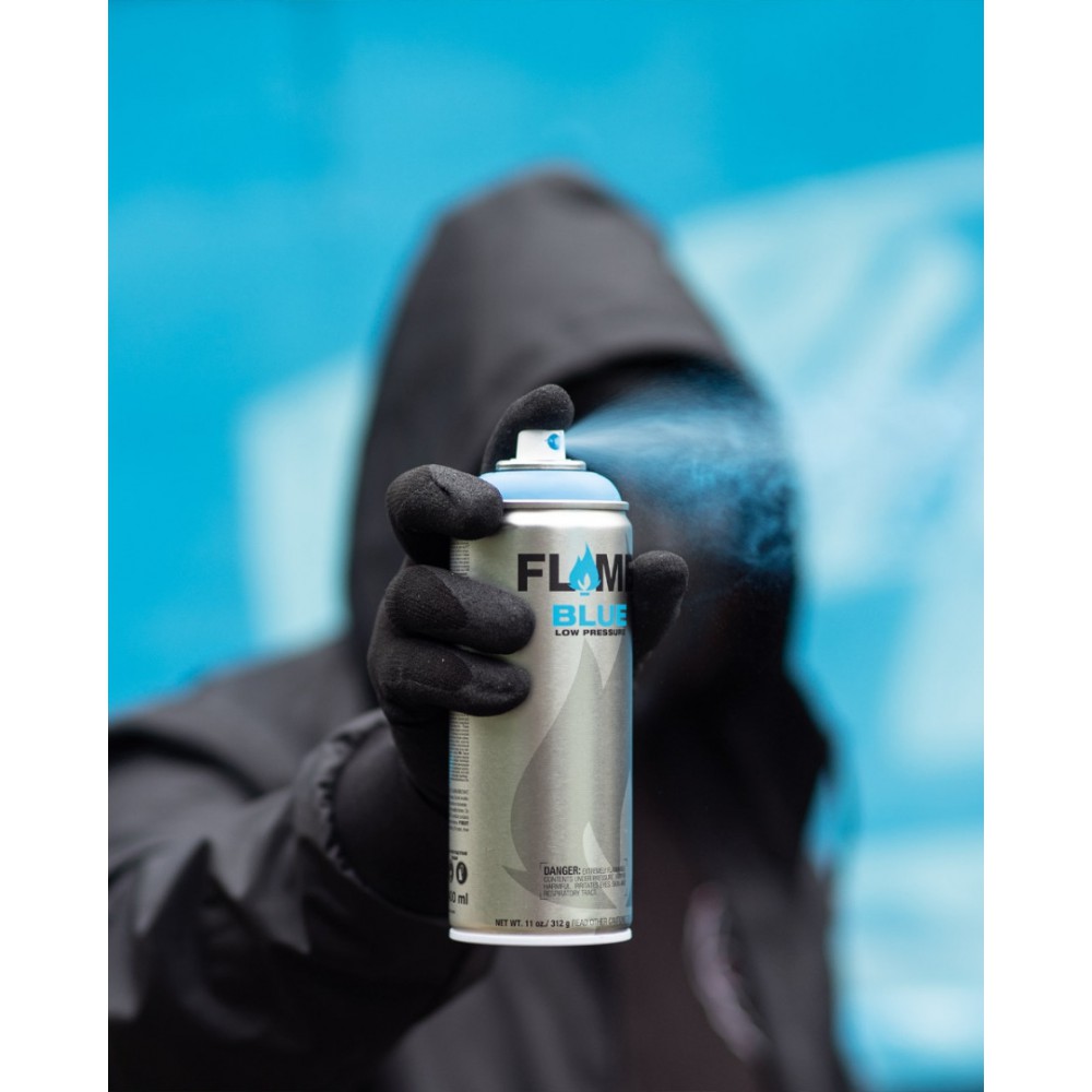 Grafitti Spray Flame Blue 400ml FB-204 light orange