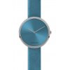 Woman's Watch JACQUES LEMANS Design Collection Light Blue Leather Strap