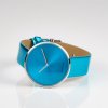 Woman's Watch JACQUES LEMANS Design Collection Light Blue Leather Strap