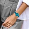 Woman's Watch JACQUES LEMANS Design Collection Light Blue Leather Strap