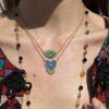 Γυναικείο Κολιέ KATERINA PSOMA Grey Evil Eye Heart Επιχρυσωμένος Ορείχαλκος Κρύσταλλοι EVNHR01GR Γυναικείο Κολιέ KATERINA PSOMA Grey Evil Eye Heart Επιχρυσωμένος Ορείχαλκος Κρύσταλλοι EVNHR01GR